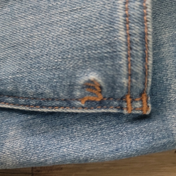 Madewell Blue Skinny Jeans Sleek Fit - Picture 5 of 8